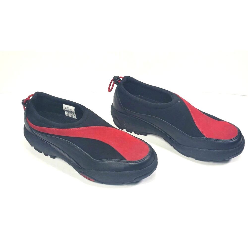 Rockport XCS Women's Drawstring Water Shoes Size 9.5, Red & Black (W2145M)